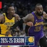 pacers vs lakers timeline